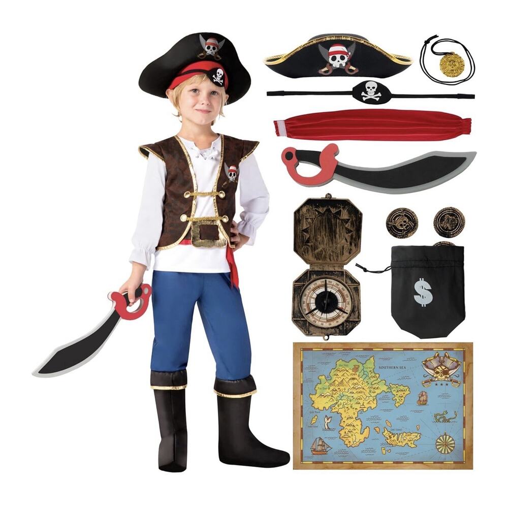 Spooktacular Creations Child Halloween Costume Pirate 3T